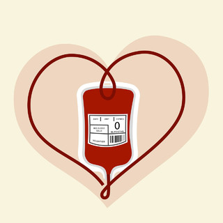爱心公益输血世界献血日矢量素材  